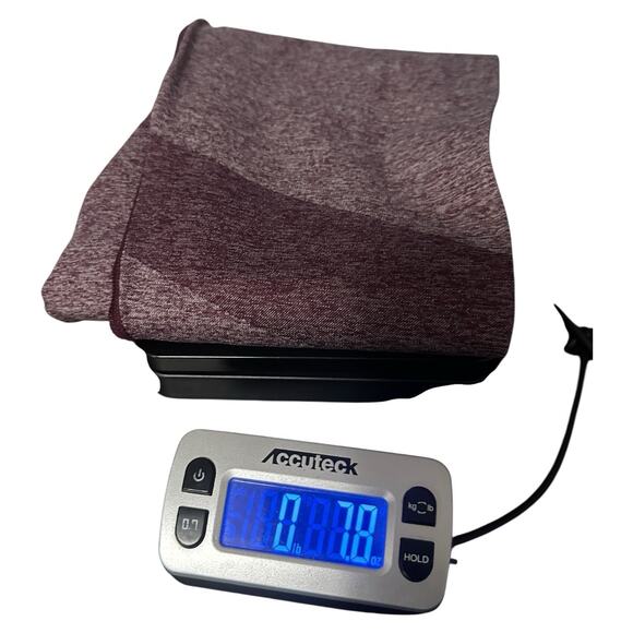 PINK Victoria’s Secret L Purple Seamless Leggings High Waist Full Length Yoga - Picture 9 of 9